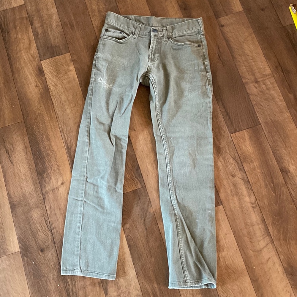 Bullhead Faded Army Green Jeans - Men’s 29”x30”